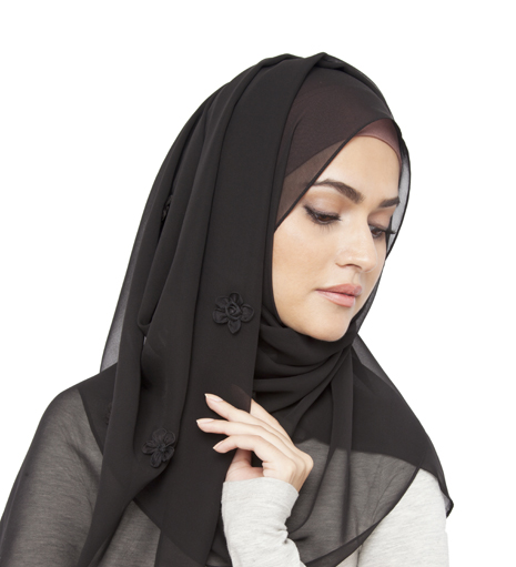 with scarf unique hijab style modern hijab decent black hijab