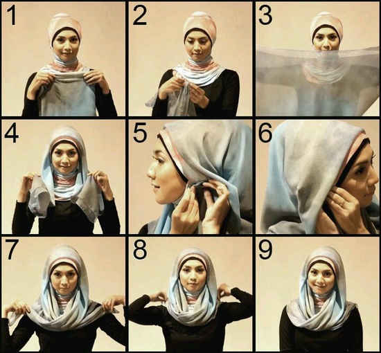 hijab tutorial