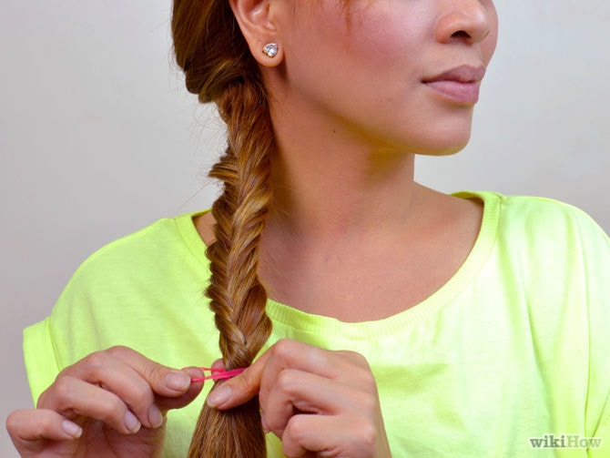 how to do a fishtail braid