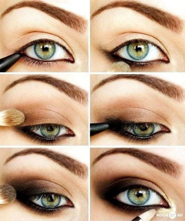 smokey eye makeup steps