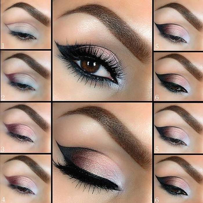 Smokey Eye Instructions With Pictures Smokey Eye Makeup Tutorial Step