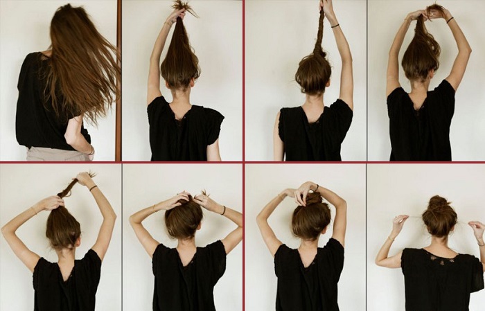 How To Do A Messy Bun 37