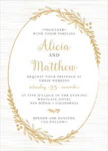 budget wedding invitations