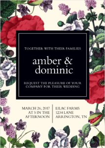 budget wedding invitations